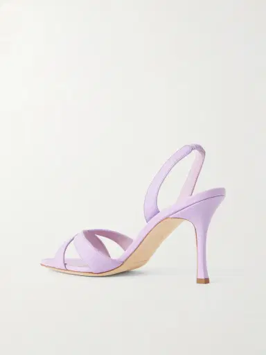 Manolo Blahnik Callasli 90 Leather Slingback Sandals | Thumbnail 3 Manolo Blahnik Callasli 90 Leather Slingback Sandals | Thumbnail 3