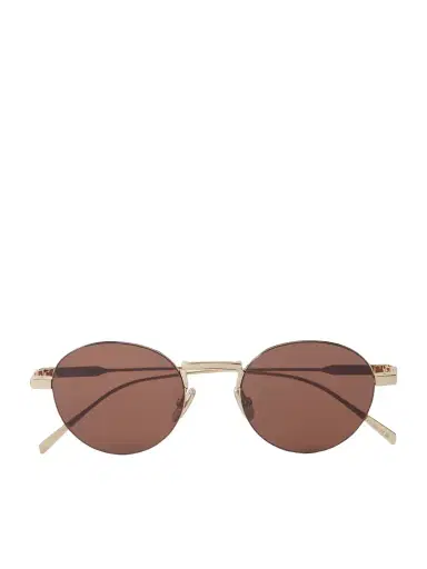 CELINE Eyewear Oro Round-frame Gold-tone Sunglasses | Thumbnail 1 CELINE Eyewear Oro Round-frame Gold-tone Sunglasses | Thumbnail 1