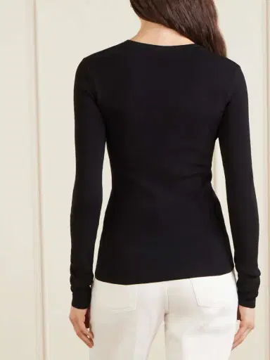 TOTEME Organic Cotton Top | Thumbnail 4 TOTEME Organic Cotton Top | Thumbnail 4