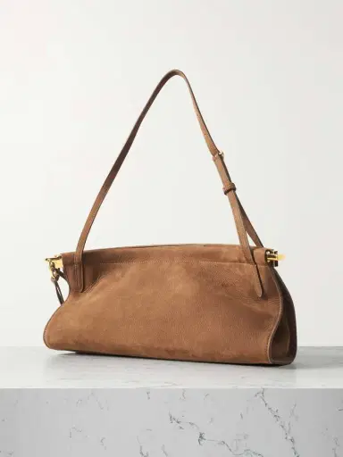 Alaïa Click Medium Nubuck Shoulder Bag | Thumbnail 3 Alaïa Click Medium Nubuck Shoulder Bag | Thumbnail 3