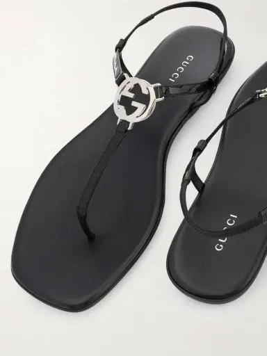 Gucci Logo-embellished Leather Thong Sandals | Thumbnail 5 Gucci Logo-embellished Leather Thong Sandals | Thumbnail 5