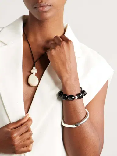 AGMES Dara Sterling Silver Onyx Bracelet | Thumbnail 5 AGMES Dara Sterling Silver Onyx Bracelet | Thumbnail 5
