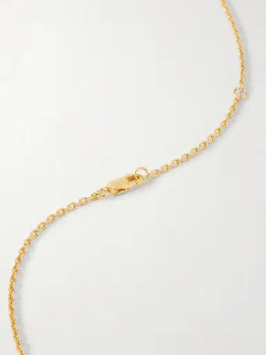 TOTEME Gold-plated, Onyx And Swarovski Crystal Necklace | Thumbnail 3 TOTEME Gold-plated, Onyx And Swarovski Crystal Necklace | Thumbnail 3