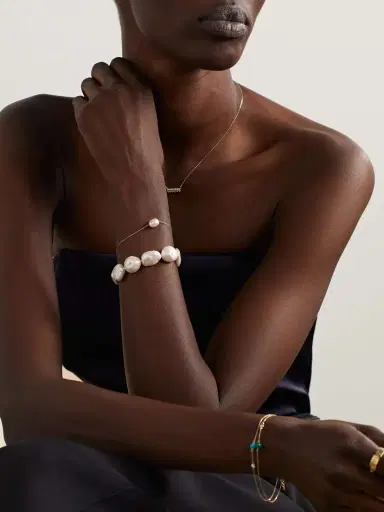 Mateo 14-karat Gold Pearl Bracelet | Thumbnail 5 Mateo 14-karat Gold Pearl Bracelet | Thumbnail 5