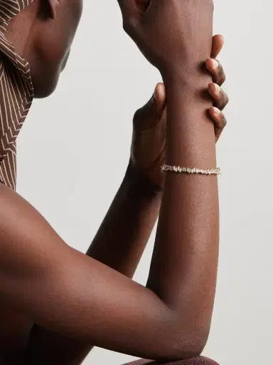 Suzanne Kalan 18-karat Gold Diamond Tennis Bracelet | Thumbnail 2 Suzanne Kalan 18-karat Gold Diamond Tennis Bracelet | Thumbnail 2