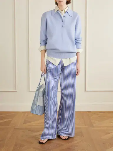La Ligne Striped Cotton Pants | Thumbnail 2 La Ligne Striped Cotton Pants | Thumbnail 2