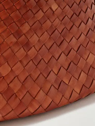 Dragon Diffusion Santa Croce Big Woven Leather Tote Bag | Thumbnail 4 Dragon Diffusion Santa Croce Big Woven Leather Tote Bag | Thumbnail 4