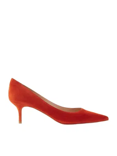 Gianvito Rossi Gianvito 55 Suede Pumps | Thumbnail 1 Gianvito Rossi Gianvito 55 Suede Pumps | Thumbnail 1