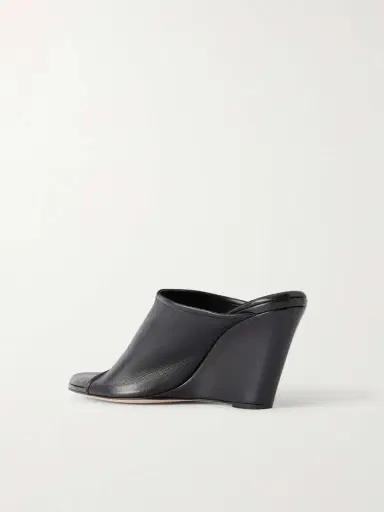 CHRISTEN 75 Stretch Leather Wedge Mules | Thumbnail 3 CHRISTEN 75 Stretch Leather Wedge Mules | Thumbnail 3