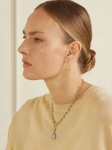 Lucy Delius 14-karat Gold Diamond Necklace | Thumbnail 5 Lucy Delius 14-karat Gold Diamond Necklace | Thumbnail 5