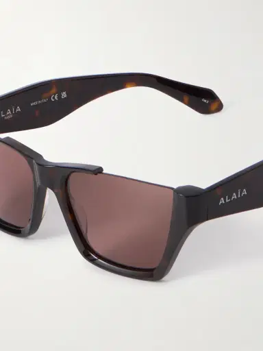 Alaïa Square-frame Tortoiseshell Acetate Sunglasses | Thumbnail 5 Alaïa Square-frame Tortoiseshell Acetate Sunglasses | Thumbnail 5