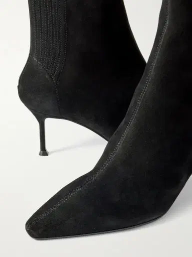 Aquazzura Saint Honoré 65 Suede Ankle Boots | Thumbnail 4 Aquazzura Saint Honoré 65 Suede Ankle Boots | Thumbnail 4