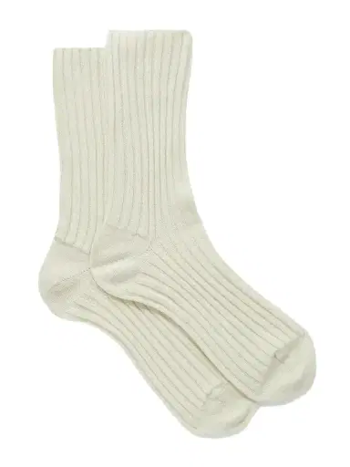 The Row Calf Ribbed Cashmere Socks | Thumbnail 1 The Row Calf Ribbed Cashmere Socks | Thumbnail 1