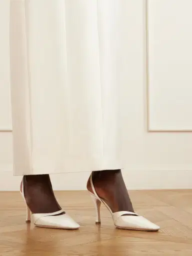 Danielle Frankel Josie Satin Pumps | Thumbnail 2 Danielle Frankel Josie Satin Pumps | Thumbnail 2