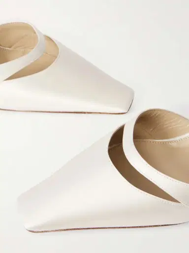 Danielle Frankel Josie Satin Pumps | Thumbnail 5 Danielle Frankel Josie Satin Pumps | Thumbnail 5