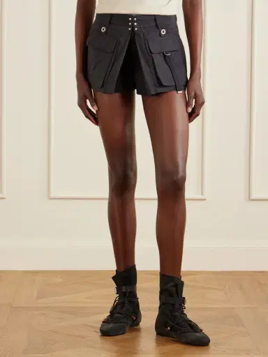 Isabel Marant Barta Cotton Straight-leg Shorts | Thumbnail 3 Isabel Marant Barta Cotton Straight-leg Shorts | Thumbnail 3