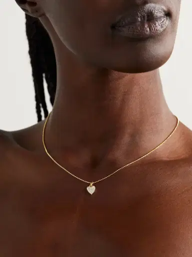 Jennifer Meyer Heart 18-karat Gold Diamond Necklace | Thumbnail 2 Jennifer Meyer Heart 18-karat Gold Diamond Necklace | Thumbnail 2