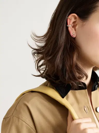 STONE AND STRAND Demi 14-karat Gold Ear Cuff | Thumbnail 2 STONE AND STRAND Demi 14-karat Gold Ear Cuff | Thumbnail 2
