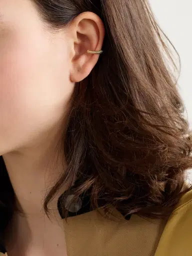 STONE AND STRAND Demi 14-karat Gold Ear Cuff | Thumbnail 4 STONE AND STRAND Demi 14-karat Gold Ear Cuff | Thumbnail 4