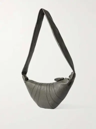 Lemaire Croissant Small Paneled Textured-leather Shoulder Bag | Thumbnail 3 Lemaire Croissant Small Paneled Textured-leather Shoulder Bag | Thumbnail 3