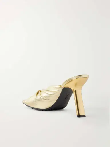Loewe + Paula's Ibiza Metallic Leather Sandals | Thumbnail 3 Loewe + Paula's Ibiza Metallic Leather Sandals | Thumbnail 3