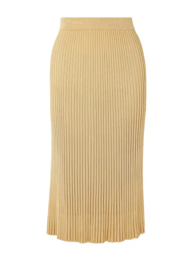 Luna Ribbed Metallic Midi Skirt Luna Ribbed Metallic Midi Skirt