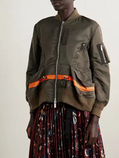 Sacai Shell Bomber Jacket | Thumbnail 3 Sacai Shell Bomber Jacket | Thumbnail 3