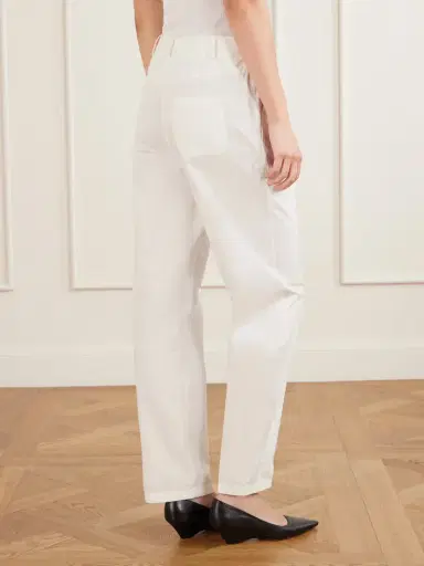 The Row Fael Cotton-poplin Straight-leg Pants | Thumbnail 4 The Row Fael Cotton-poplin Straight-leg Pants | Thumbnail 4