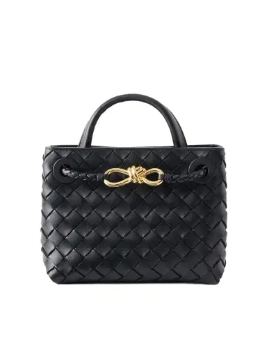 Bottega Veneta Mini Andiamo Intrecciato Leather Tote | Thumbnail 1 Bottega Veneta Mini Andiamo Intrecciato Leather Tote | Thumbnail 1