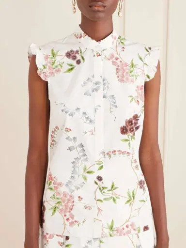 Erdem Floral-print Cotton-poplin Shirt | Thumbnail 3 Erdem Floral-print Cotton-poplin Shirt | Thumbnail 3