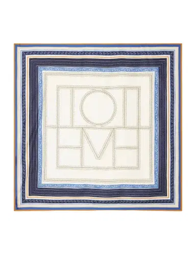 TOTEME Collector Logo-print Silk-twill Scarf | Thumbnail 1 TOTEME Collector Logo-print Silk-twill Scarf | Thumbnail 1