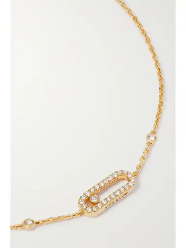 Messika Move Uno 18-karat Gold Diamond Bracelet | Thumbnail 4 Messika Move Uno 18-karat Gold Diamond Bracelet | Thumbnail 4