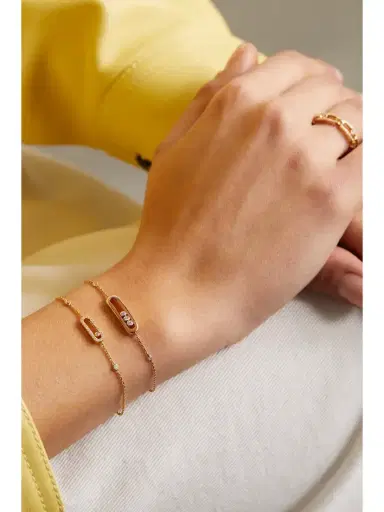 Messika Move Uno 18-karat Gold Diamond Bracelet | Thumbnail 5 Messika Move Uno 18-karat Gold Diamond Bracelet | Thumbnail 5