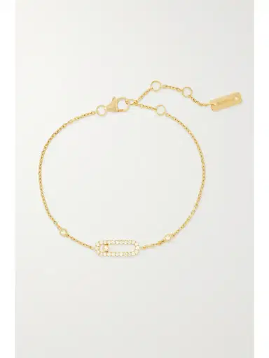 Messika Move Uno 18-karat Gold Diamond Bracelet | Thumbnail 1 Messika Move Uno 18-karat Gold Diamond Bracelet | Thumbnail 1