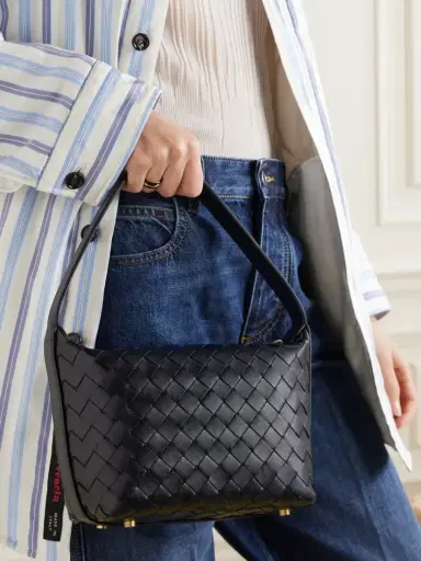 Bottega Veneta Wallace Mini Intrecciato Leather Shoulder Bag | Thumbnail 2 Bottega Veneta Wallace Mini Intrecciato Leather Shoulder Bag | Thumbnail 2