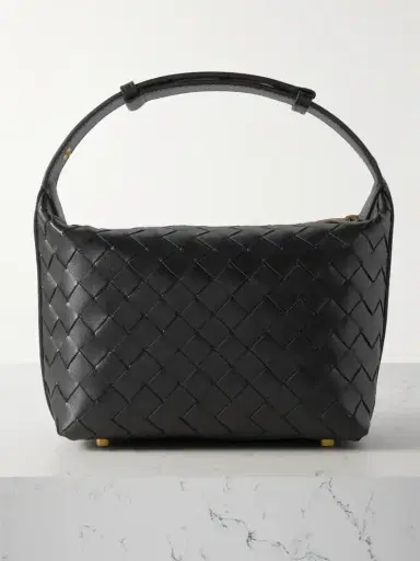 Bottega Veneta Wallace Mini Intrecciato Leather Shoulder Bag | Thumbnail 1 Bottega Veneta Wallace Mini Intrecciato Leather Shoulder Bag | Thumbnail 1