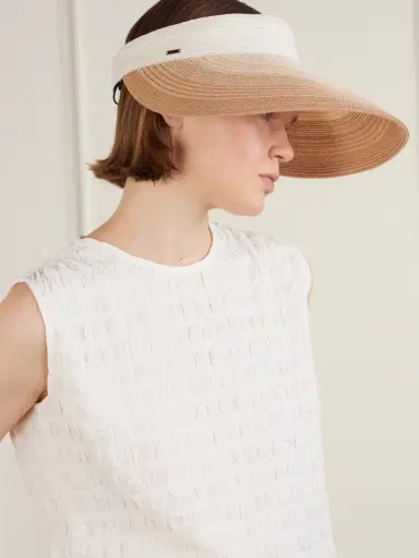 Eugenia Kim Trixie Hemp-blend Visor | Thumbnail 2 Eugenia Kim Trixie Hemp-blend Visor | Thumbnail 2