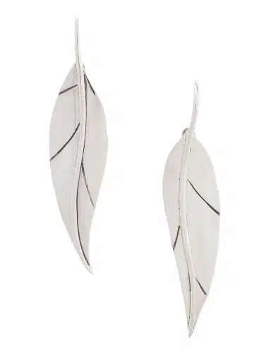 Sophie Buhai Leaf Silver Earrings | Thumbnail 1 Sophie Buhai Leaf Silver Earrings | Thumbnail 1