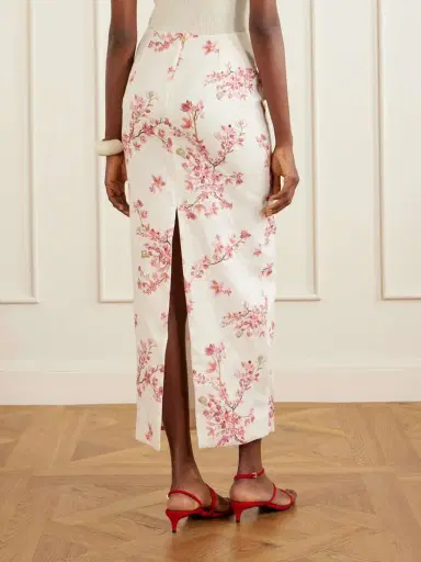 Agua by Agua Bendita Pleated Floral-printed Linen Blouse | Thumbnail 3 Agua by Agua Bendita Pleated Floral-printed Linen Blouse | Thumbnail 3