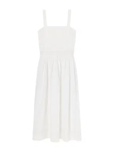 Loretta Caponi Antigua Lace-trimmed Embroidered Cotton Midi Dress | Thumbnail 1 Loretta Caponi Antigua Lace-trimmed Embroidered Cotton Midi Dress | Thumbnail 1