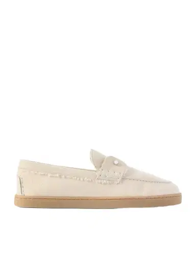 Christian Louboutin Chambeliboat Shearling-lined Suede Loafers | Thumbnail 1 Christian Louboutin Chambeliboat Shearling-lined Suede Loafers | Thumbnail 1