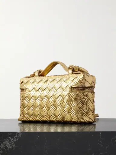 Bottega Veneta Bang Bang Intrecciato Metallic Leather Tote | Thumbnail 3 Bottega Veneta Bang Bang Intrecciato Metallic Leather Tote | Thumbnail 3