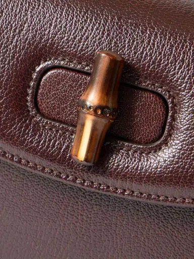 Gucci Bamboo 1947 Small Textured-leather Tote | Thumbnail 4 Gucci Bamboo 1947 Small Textured-leather Tote | Thumbnail 4