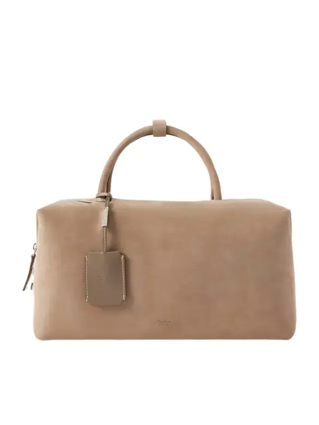 Leather-trimmed Nubuck Tote Leather-trimmed Nubuck Tote