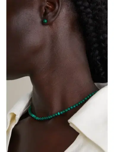 Mateo 14-karat Gold Malachite Earrings | Thumbnail 4 Mateo 14-karat Gold Malachite Earrings | Thumbnail 4