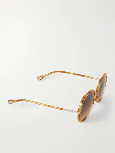 Chloé Rounded-frame Acetate Sunglasses | Thumbnail 3 Chloé Rounded-frame Acetate Sunglasses | Thumbnail 3