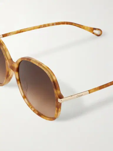 Chloé Rounded-frame Acetate Sunglasses | Thumbnail 4 Chloé Rounded-frame Acetate Sunglasses | Thumbnail 4