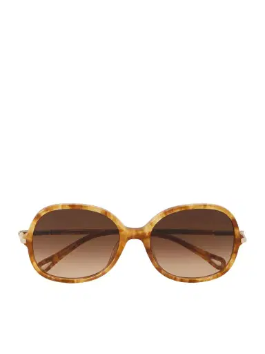 Chloé Rounded-frame Acetate Sunglasses | Thumbnail 1 Chloé Rounded-frame Acetate Sunglasses | Thumbnail 1
