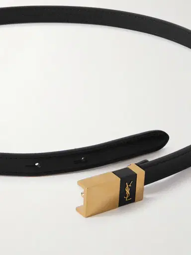 Saint Laurent Cassandre Leather Belt | Thumbnail 3 Saint Laurent Cassandre Leather Belt | Thumbnail 3