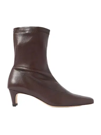 Staud Wally Sock Leather Ankle Boots | Thumbnail 1 Staud Wally Sock Leather Ankle Boots | Thumbnail 1